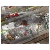 PLANO Box with 40+ Lures Including RAPALA