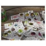 Large Group TOM DAHL Custom Fishing Lures