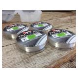 4 Partial Spools P-Line Tactical Flourocarbon with Plano Case