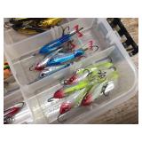 Fishing Lure Group - (48 pcs) Weighted Lures - Rapala/AME - Like New