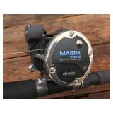 OKUMA Classic Pro Fishing Rod with OKUMA MAGDA Pro Ma 30DX Reel