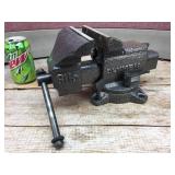 OLYMPIA 605 5" Bench Vise - Nice