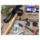 Variety Tools - Hammer - Clamps - Pliers - Dremel - Puller