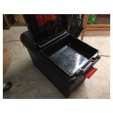 Medium Black Tote with Storage in Lid - Good