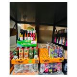 Lighters/smoking accessories, approximately 9,000