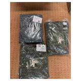 5 shelves of MN, WI, Iowa apparel various sizes designs & colors