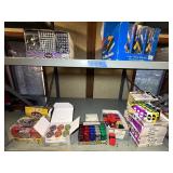 Lighters/smoking accessories: BBQ lighters, Fujima plastic holders, tube filling machine, metal grinders