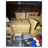 Lighters/smoking accessories: BBQ lighters, Fujima plastic holders, tube filling machine, metal grinders