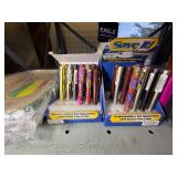 Lighters/smoking accessories:  cigarette cases, grinders, lighters, cig extinguisher, eagle ash trays