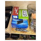 Knives, Striker Pepper Spray, Handcuffs, Lead Pellets, Camper Tools