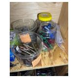 Knives, Striker Pepper Spray, Handcuffs, Lead Pellets, Camper Tools