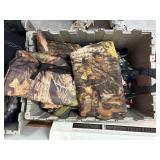 Assorted hats, gloves, masks, Numb Skill Ice Towels, Motley Tubes. Note: All merchandise is new