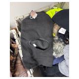 Assorted hats, gloves, masks, Numb Skill Ice Towels, Motley Tubes. Note: All merchandise is new