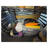 Hats, snow scrapers, gloves, chargers, electronic carrying cases