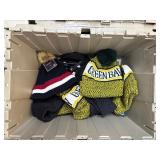 Assorted gloves, hats, jackets, hunting vests, masks Note: All merchandise is new