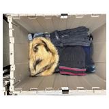 Assorted gloves, hats, jackets, hunting vests, masks Note: All merchandise is new