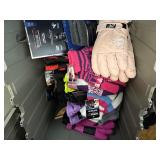 Winter hats and gloves