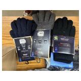 Winter hats, masks, and gloves Note: All merchandise is new