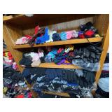 Winter hats, masks, and gloves Note: All merchandise is new