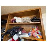 Winter hats, masks, and gloves Note: All merchandise is new