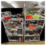 Shirts, sweatshirts, shot glasses, blankets, wallets, winter hats, incense, decals, flash lights, bracelets