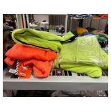 Shirts, sweatshirts, shot glasses, blankets, wallets, winter hats, incense, decals, flash lights, bracelets