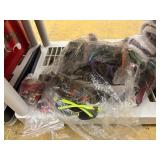 Shirts, sweatshirts, shot glasses, blankets, wallets, winter hats, incense, decals, flash lights, bracelets