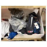 NASCAR lighters, cars, shirts, can coolers, blankets, flasks, desk set, hats, and license plates