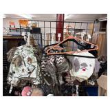 Winter hats. (4) Display racks included