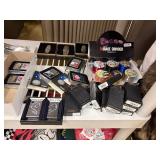 Smoking accessories, sweatshirts, towels, hats