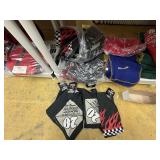 Smoking accessories, sweatshirts, towels, hats