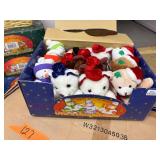 Jingle bears festive stuffed animals