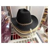 Hats and sweatshirts