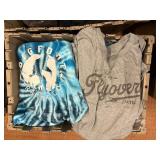 Hats, sweatshirts, shirts, jackets, dream catchers