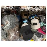 Apparel: hats, shirts