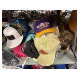 Apparel: hats, shirts