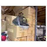 Hats, socks, foam footballs