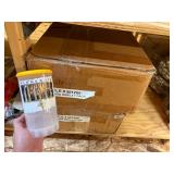 3 shelves of camp hunting gear