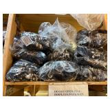 3 shelves of camp hunting gear