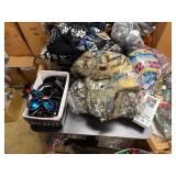 Glasses, hats, lighters, toys, chargers, jackets