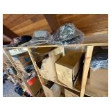 Hats, jackets, gloves, shirts