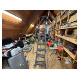 Ballymore 7-step  rolling angle stepladder 102” x 56”