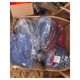 Hats, jackets, dolls, vases, fidget toys, snow scrapers