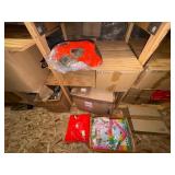 Hats, jackets, dolls, vases, fidget toys, snow scrapers