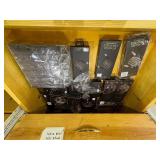 Sunglasses, knives, 6