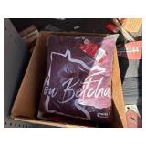 Sunglasses, shirts, chargers, lighters, playing cards, cases, task lights, umbrella, freeze-dried mini bursts