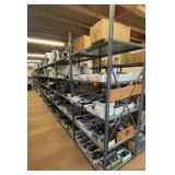 Industrial Style Warehouse shelving L420” x H8’ D32”