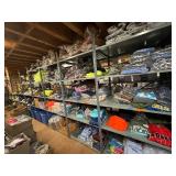 Industrial Style Warehouse shelving L420” x H8’ D32”