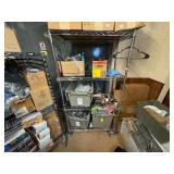2 NSF Metal rolling shelves, H 69” x 2’ x 3’ and H60” x 2’ x 3