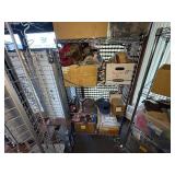 (3) NSF Metal rolling shelves, H 69” x 2’ x 3’.